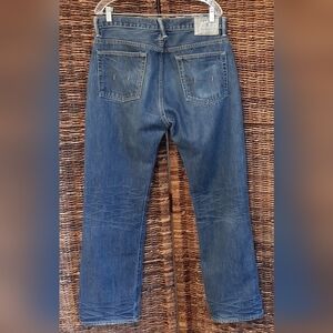 Polo Ralph Lauren R66SD54 Denim Jeans Vintage Dark Wash Straight Leg Blue 34/32
